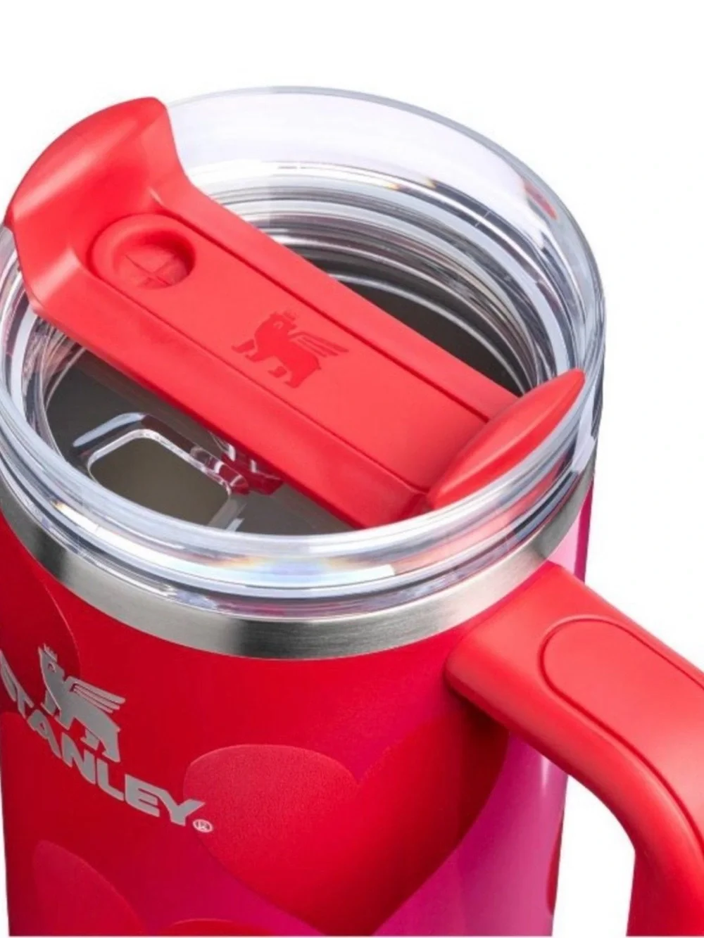 Stanley Quencher H2.0 Tumbler 30 oz Rouge Heart Gradient limited edition - Picture 6 of 7